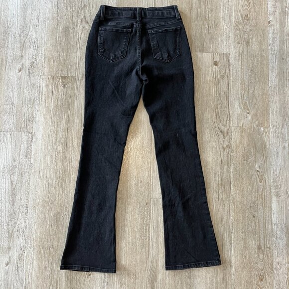 Womens No Boundaries Mid Rise Bootcut Black Jeans - 5 - Picture 4 of 7